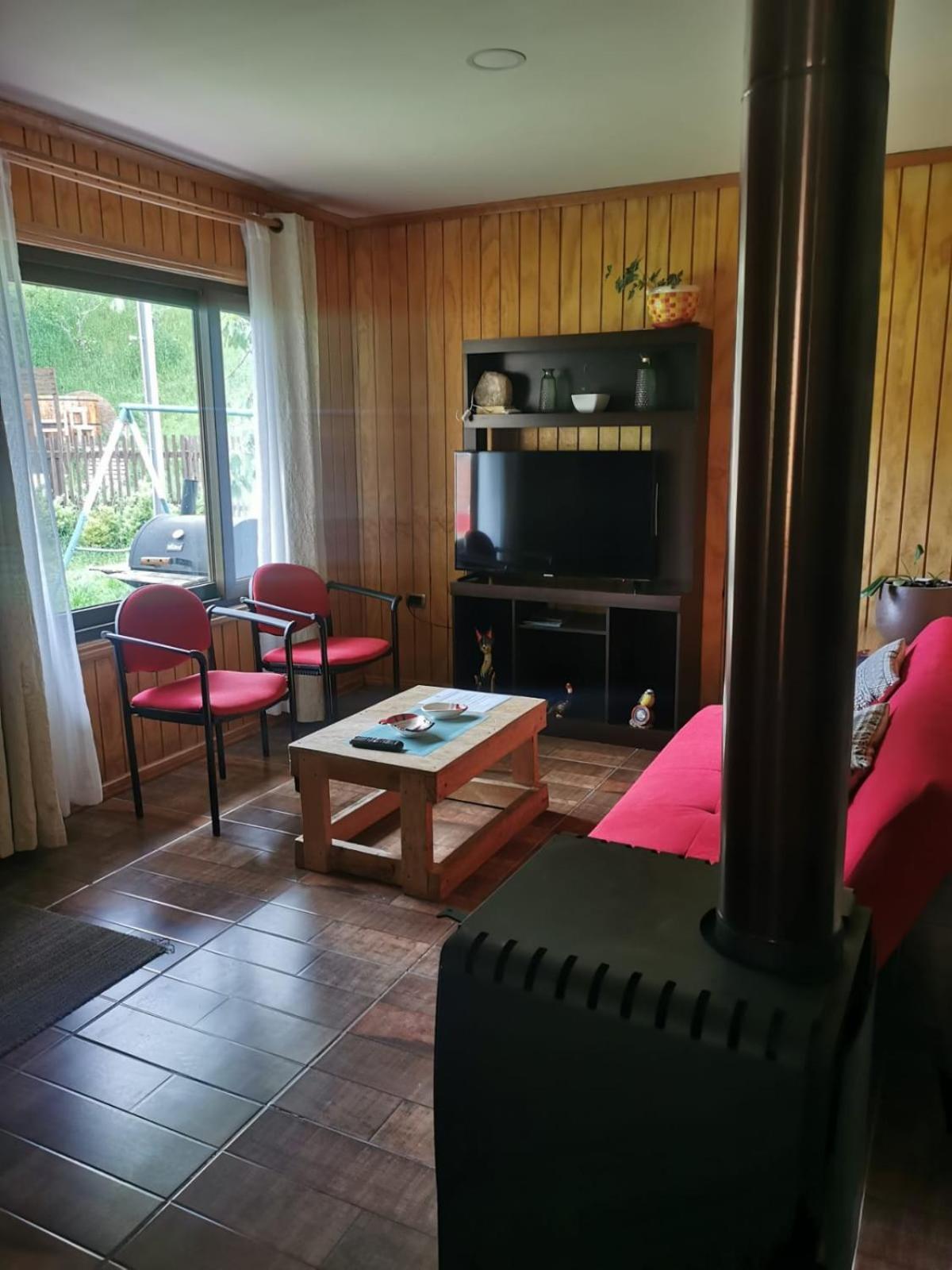 Borde Rio Coyhaique Cabana Y Tinaja Esterno foto